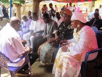 Issia/ Obsèques de l’Honorable Diomandé Mamadou : Sa colistière Trazéré Olibé Célestine honore le RDR